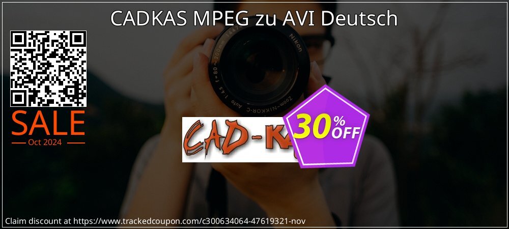 CADKAS MPEG zu AVI Deutsch coupon on World Teachers' Day offering discount