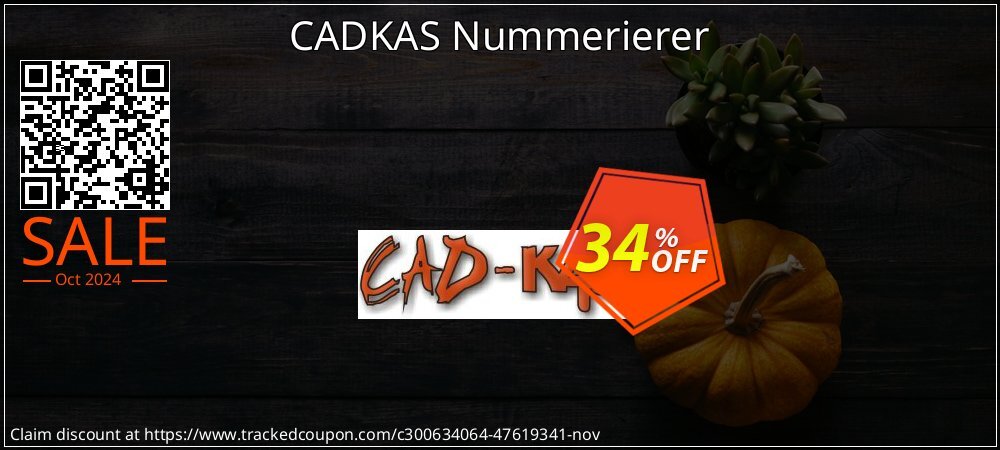 CADKAS Nummerierer coupon on Halloween super sale