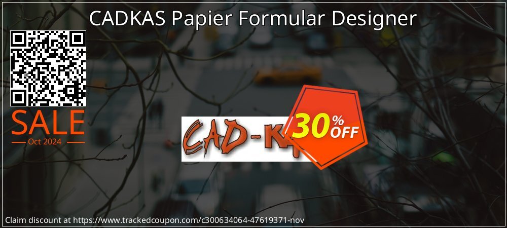 CADKAS Papier Formular Designer coupon on All Saints' Eve sales