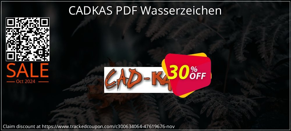 CADKAS PDF Wasserzeichen coupon on Navy Day promotions