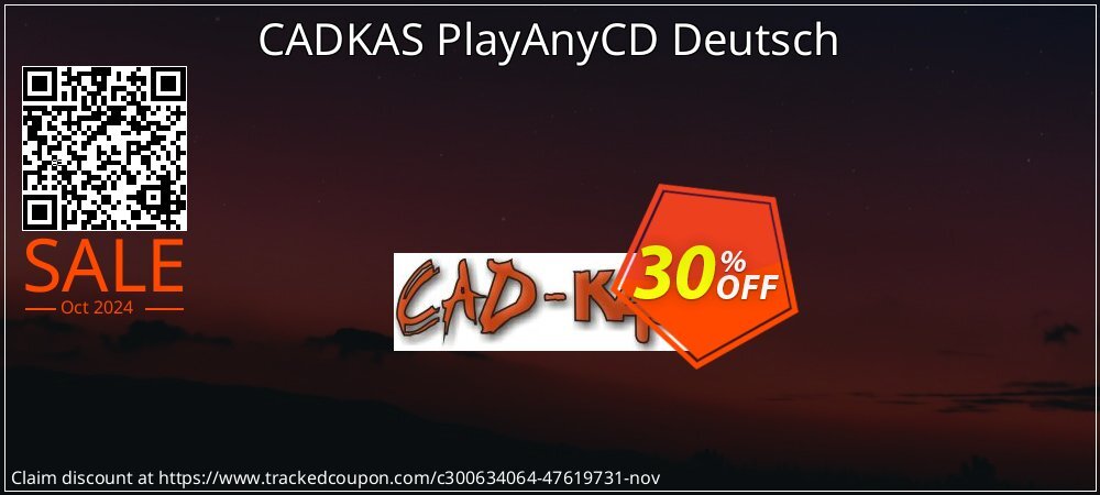 CADKAS PlayAnyCD Deutsch coupon on Navy Day sales