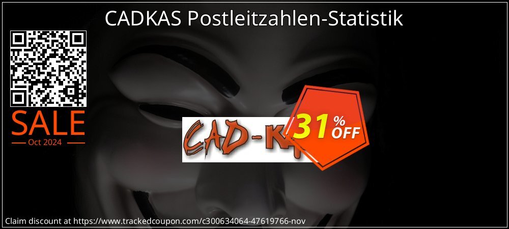 CADKAS Postleitzahlen-Statistik coupon on National Pumpkin Day promotions