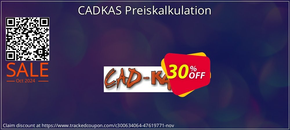 CADKAS Preiskalkulation coupon on American Football Day offering sales