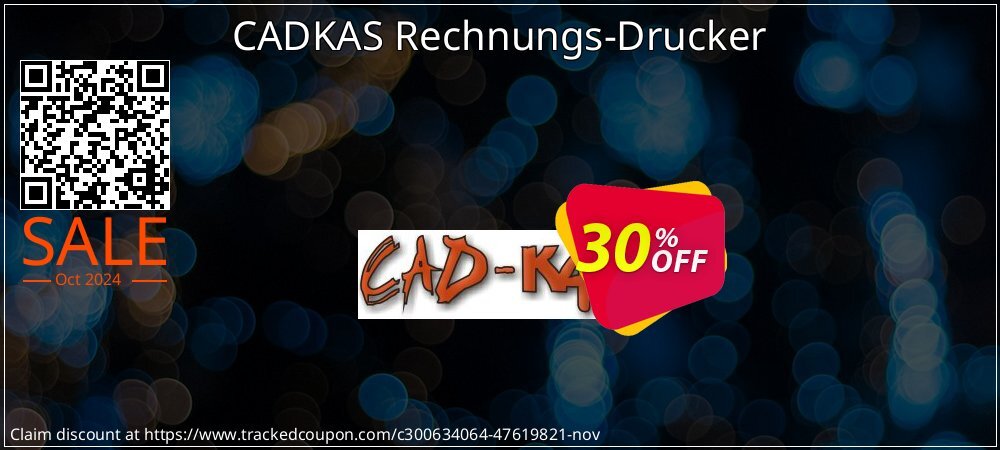 CADKAS Rechnungs-Drucker coupon on National Pumpkin Day sales