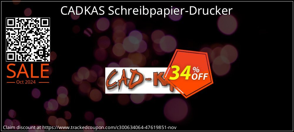 CADKAS Schreibpapier-Drucker coupon on National Noodle Day discount