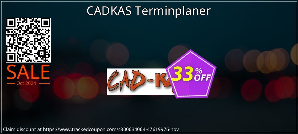 CADKAS Terminplaner coupon on All Saints' Eve offer