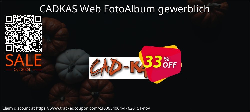 CADKAS Web FotoAlbum gewerblich coupon on National Pumpkin Day super sale