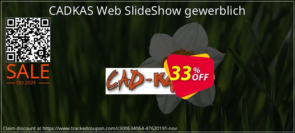 CADKAS Web SlideShow gewerblich coupon on National Savings Day deals