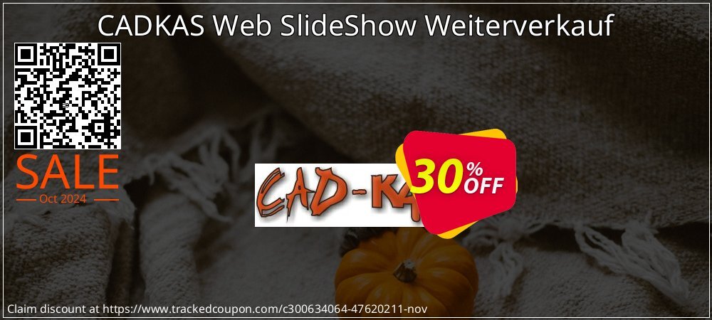 CADKAS Web SlideShow Weiterverkauf coupon on Chinese National Day discount