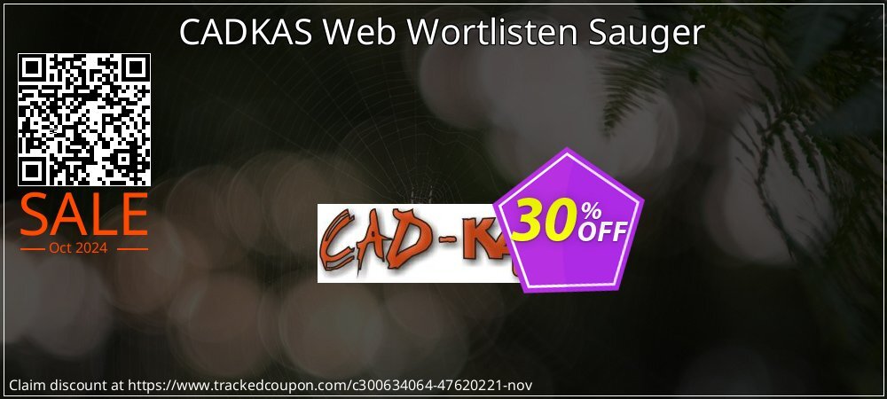 CADKAS Web Wortlisten Sauger coupon on Halloween offering discount