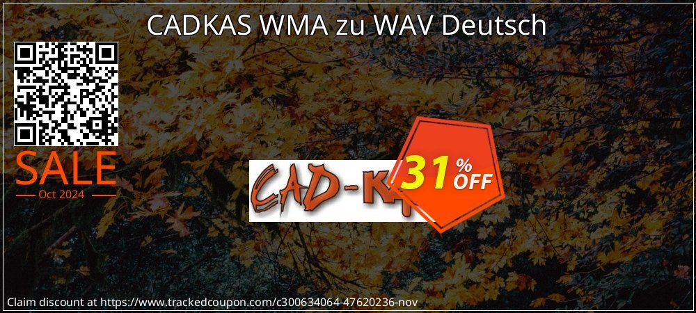 CADKAS WMA zu WAV Deutsch coupon on National Noodle Day deals