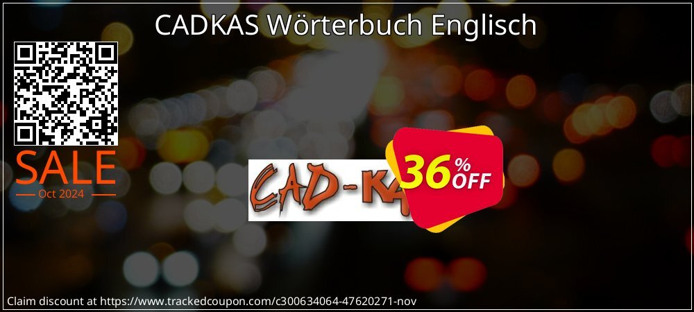 CADKAS Wörterbuch Englisch coupon on ​Coffee Day sales