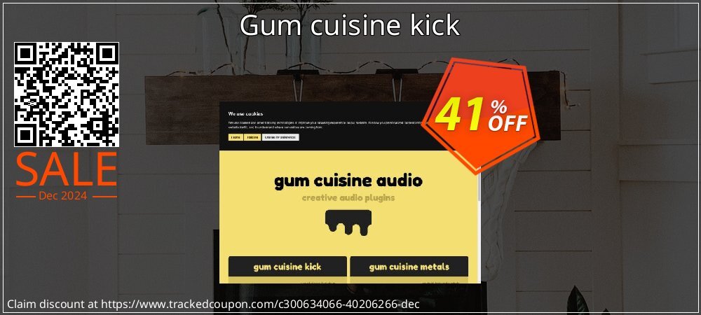 Gum cuisine kick coupon on New Year's eve deals