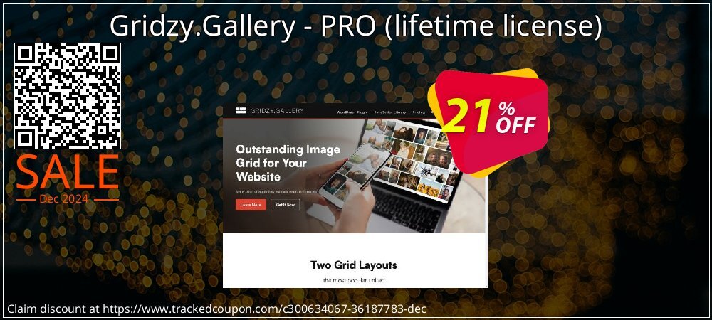 Gridzy.Gallery - PRO - lifetime license  coupon on Christmas & New Year deals