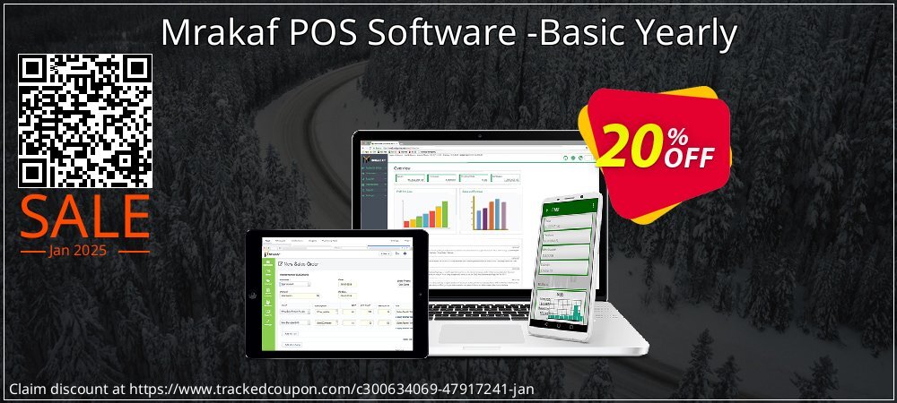 Mrakaf POS Software -Basic Yearly coupon on Women Day offering discount