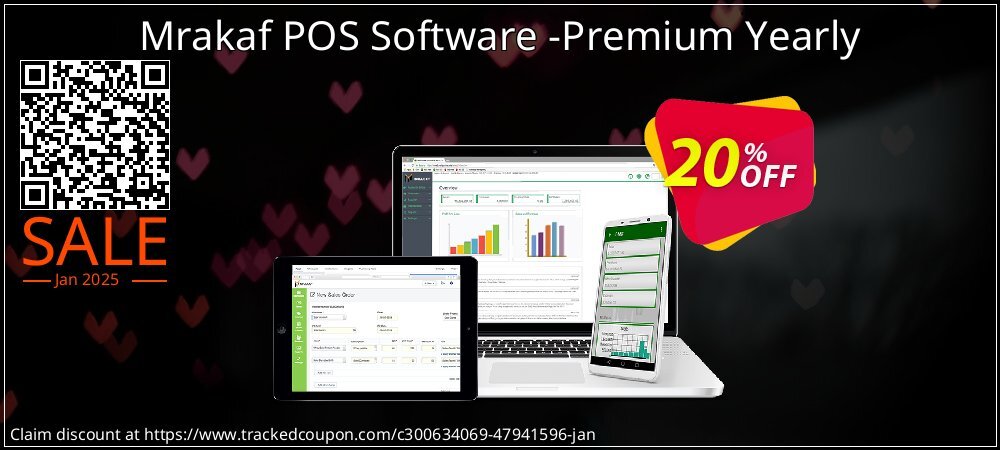 Mrakaf POS Software -Premium Yearly coupon on Women Day offering sales