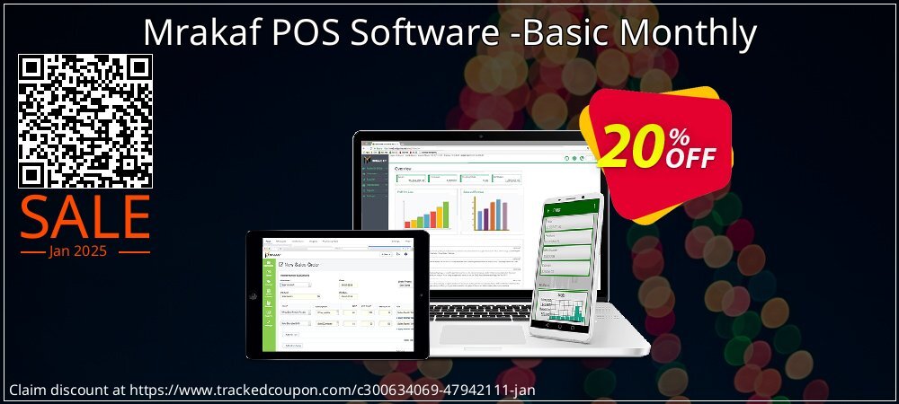 Mrakaf POS Software -Basic Monthly coupon on Women Day discounts