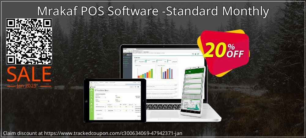 Mrakaf POS Software -Standard Monthly coupon on Martin Luther King Day offering discount