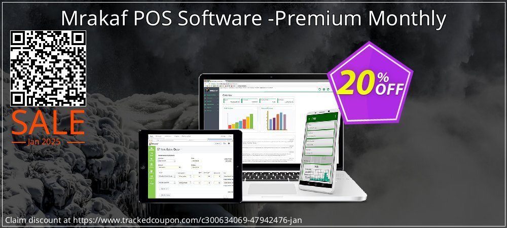 Mrakaf POS Software -Premium Monthly coupon on Women Day discount