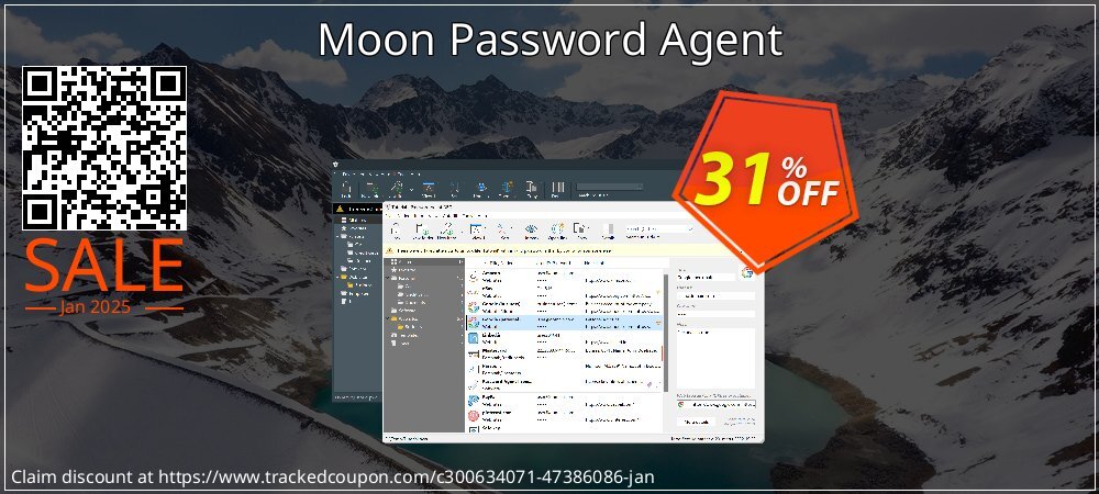 Moon Password Agent coupon on New Year's Weekend offer