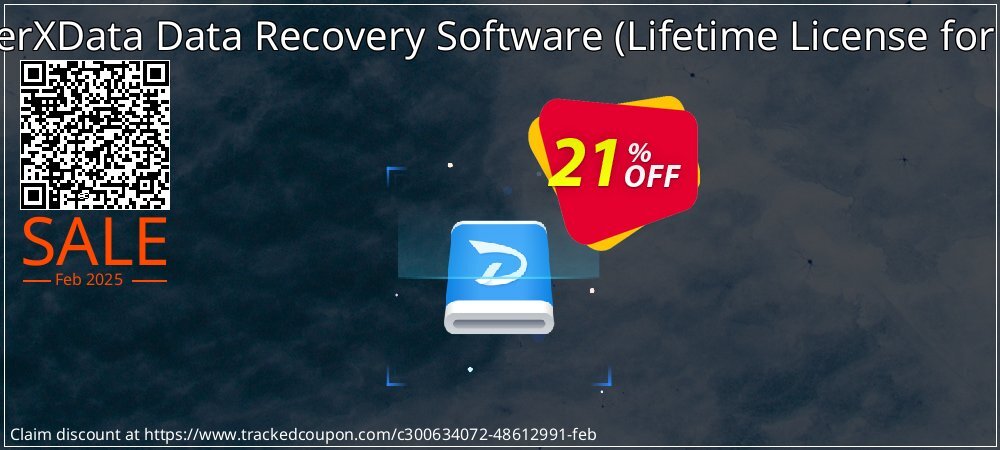 RecoverXData Data Recovery Software - Lifetime License for 3 PCs  coupon on Valentine offer