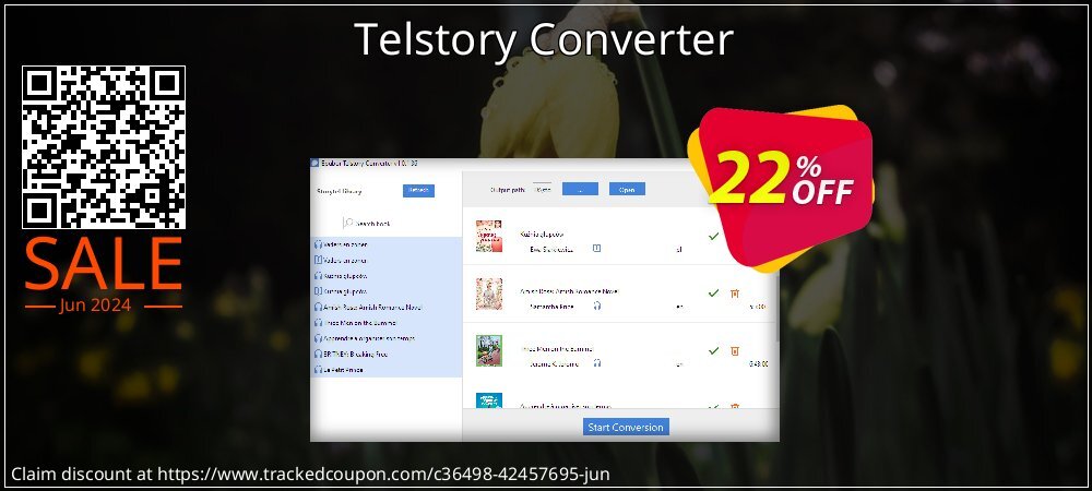 Telstory Converter coupon on World Day of Music offering discount