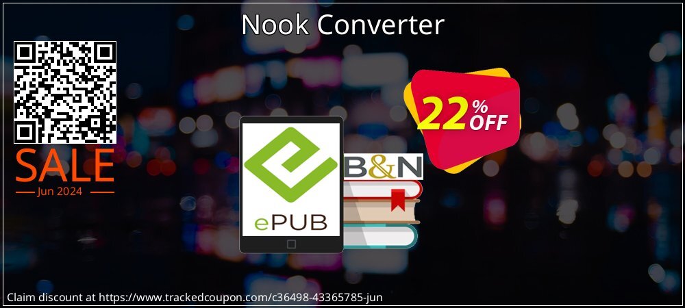 Nook Converter coupon on Hug Holiday discount