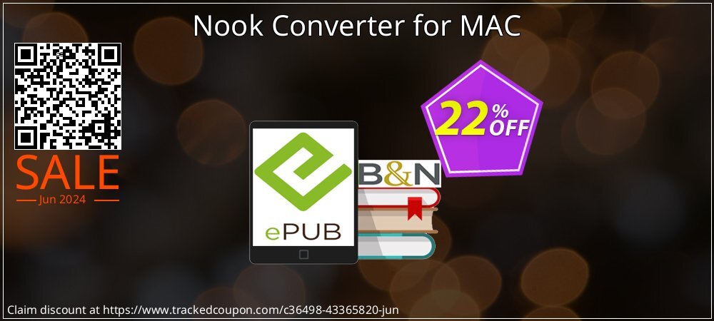 Nook Converter for MAC coupon on Social Media Day offer