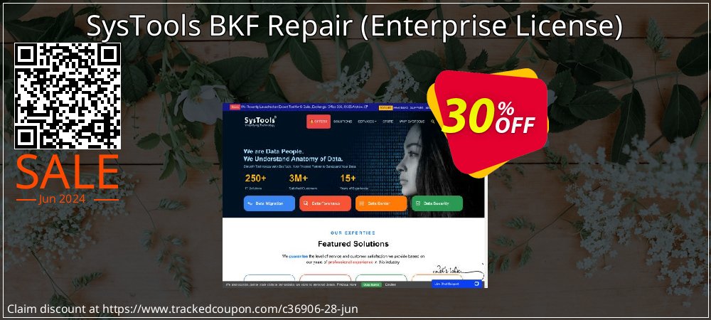SysTools BKF Repair - Enterprise License  coupon on Hug Holiday offer