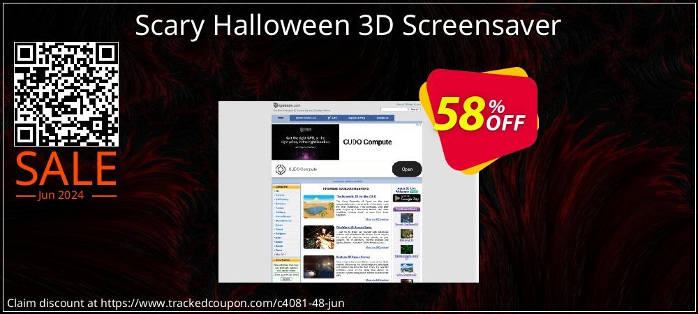 Scary Halloween 3D Screensaver coupon on Eid al-Adha discount