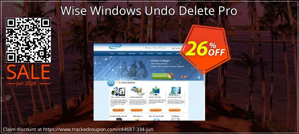 Wise Windows Undo Delete Pro coupon on World Oceans Day discounts