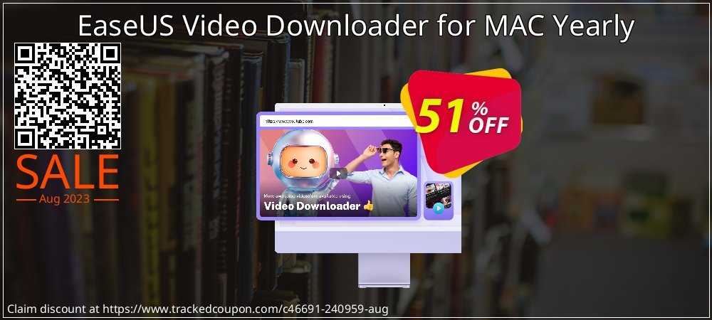 EaseUS Video Downloader for MAC Yearly coupon on World Milk Day offering sales