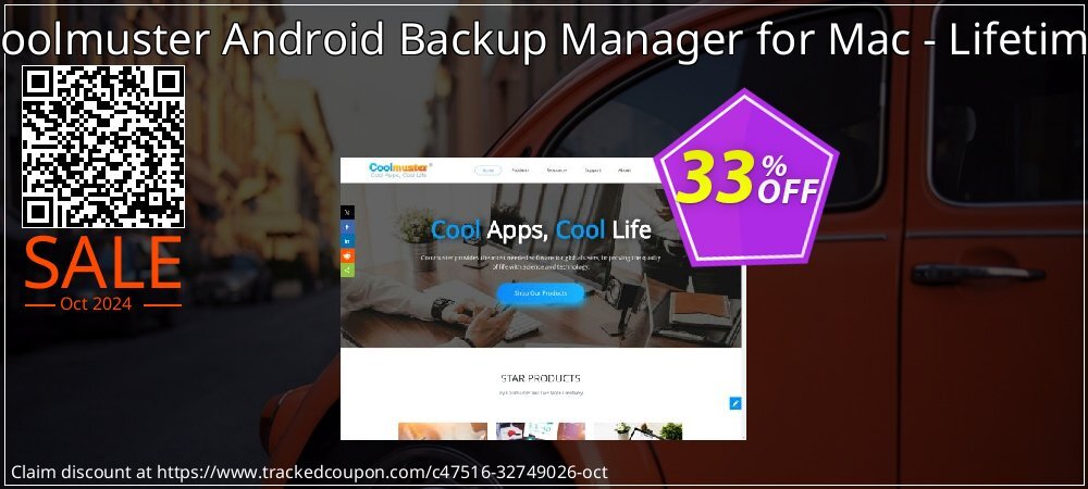 Coolmuster Android Backup Manager for Mac - Lifetime coupon on National Noodle Day deals