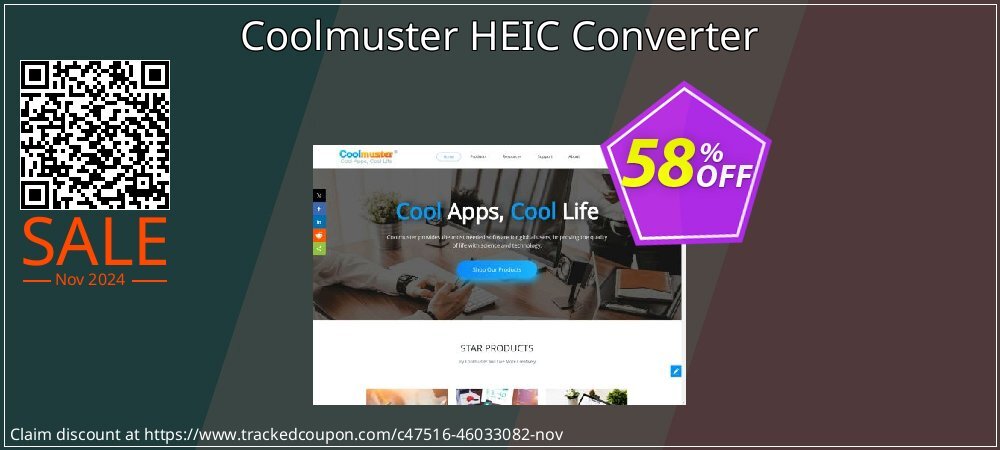 Coolmuster HEIC Converter coupon on Thanksgiving offering discount