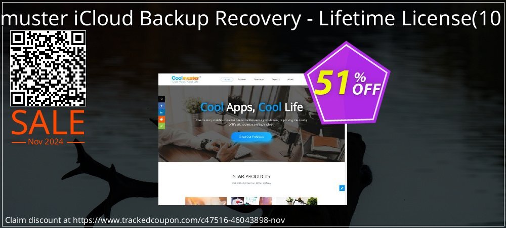 Coolmuster iCloud Backup Recovery - Lifetime License - 10 PCs  coupon on American Football Day offer