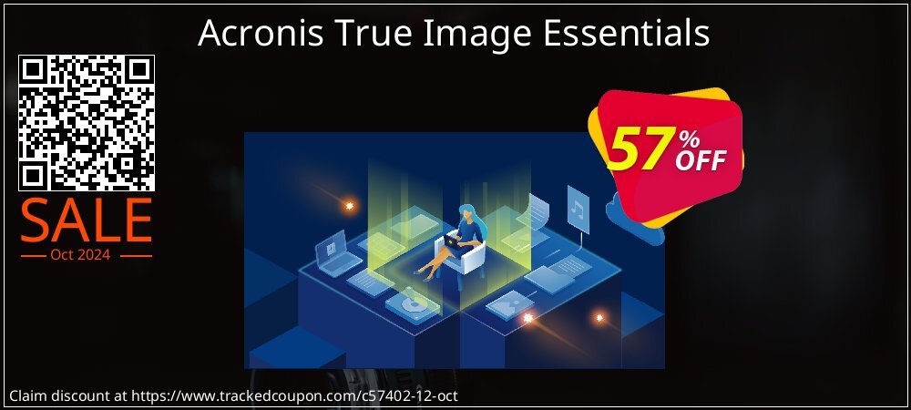 Acronis True Image Essentials coupon on Halloween offer