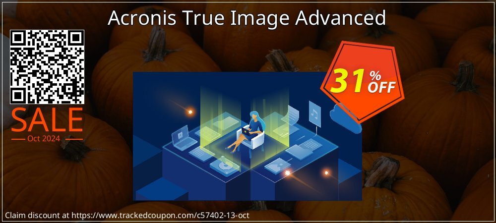 Acronis True Image Advanced coupon on Chinese National Day discount