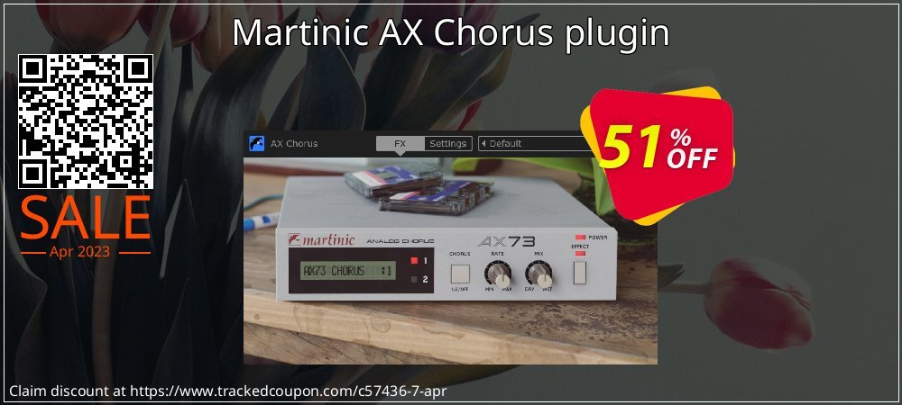 Martinic AX Chorus plugin coupon on Video Game Day deals