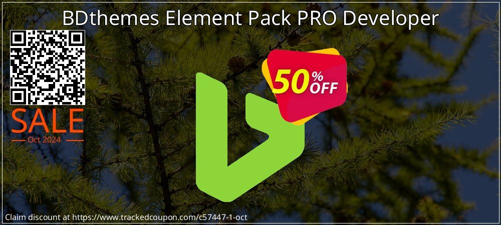 BDthemes Element Pack PRO Developer coupon on World Teachers' Day sales