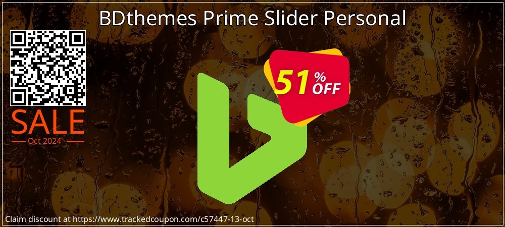 BDthemes Prime Slider Personal coupon on World Teachers' Day discount