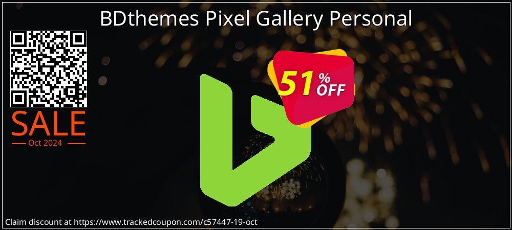 BDthemes Pixel Gallery Personal coupon on Earth Hour offer