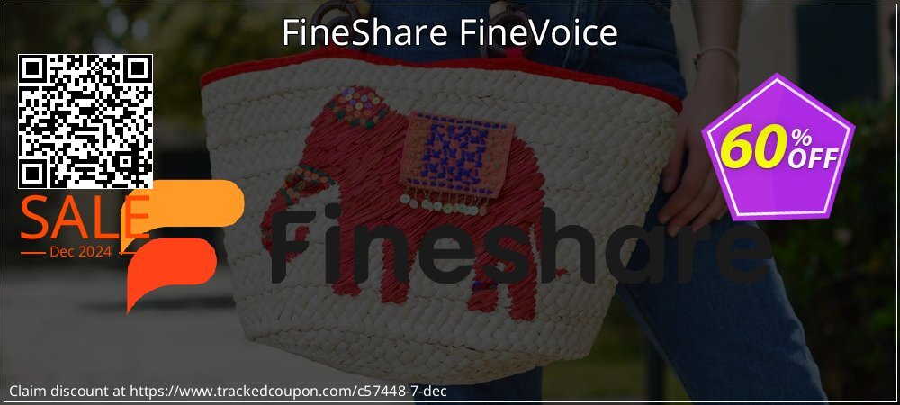 FineShare FineVoice coupon on Christmas Card Day sales