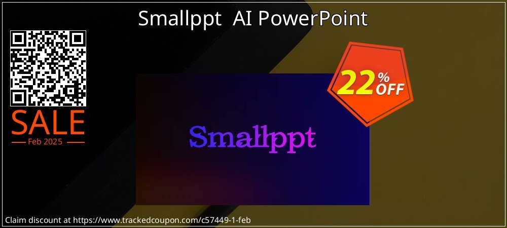 Smallppt  AI PowerPoint coupon on Women Day offering discount