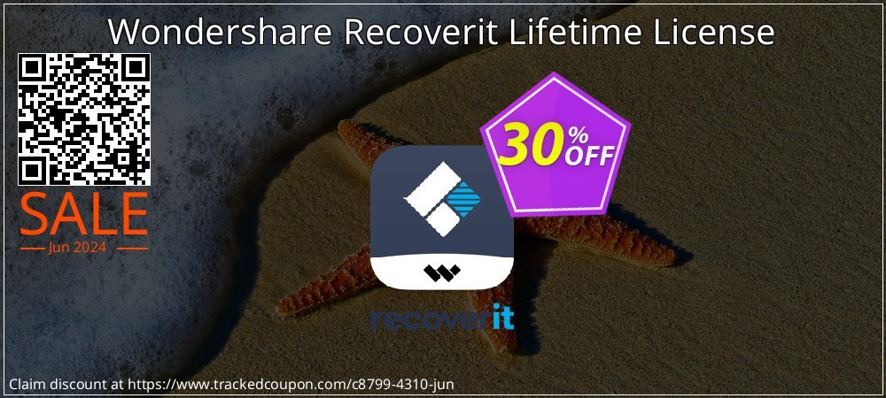 Wondershare Recoverit Lifetime License coupon on World Bicycle Day sales