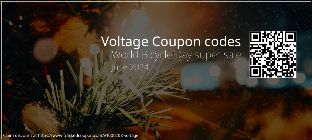 Voltage Coupon discount, offer to 2024