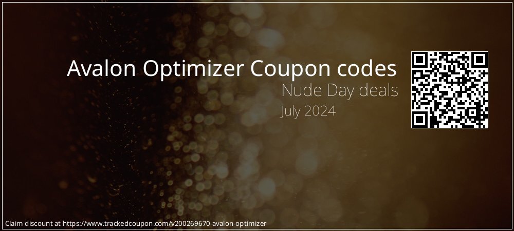 Avalon Optimizer Coupon discount, offer to 2024