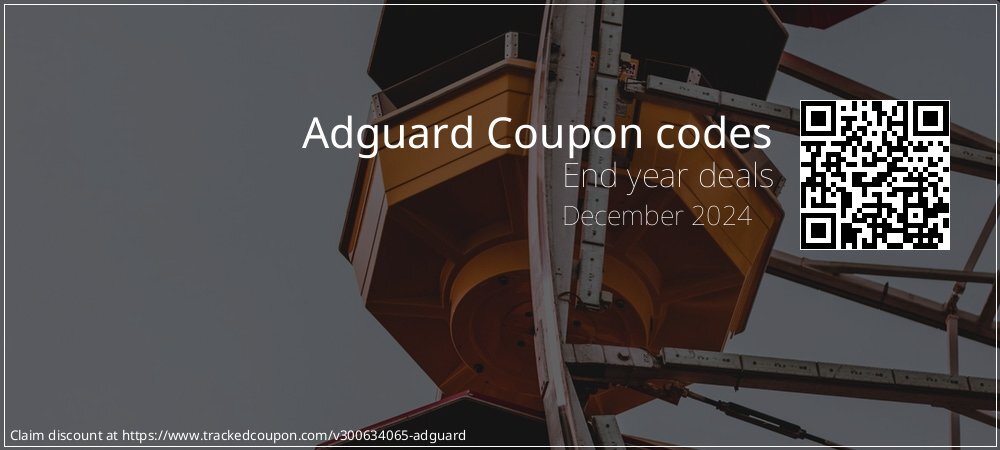 Adguard Coupon discount, offer to 2024