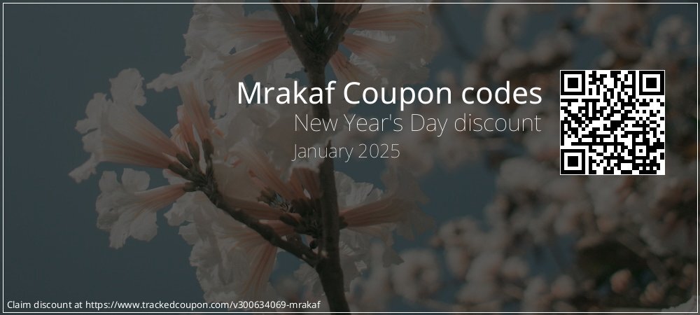 Mrakaf Coupon discount, offer to 2025